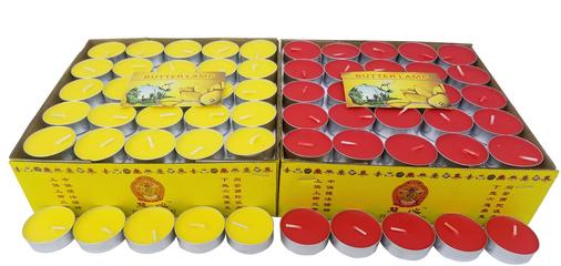 100粒酥油灯 宗教蜡烛 酥油灯 供奉佳品 纯酥油