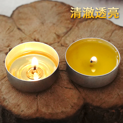 酥油灯供佛灯在家使用,1/4/8小时定时款如何选择?100粒装无烟无味香熏蜡烛有何特点?